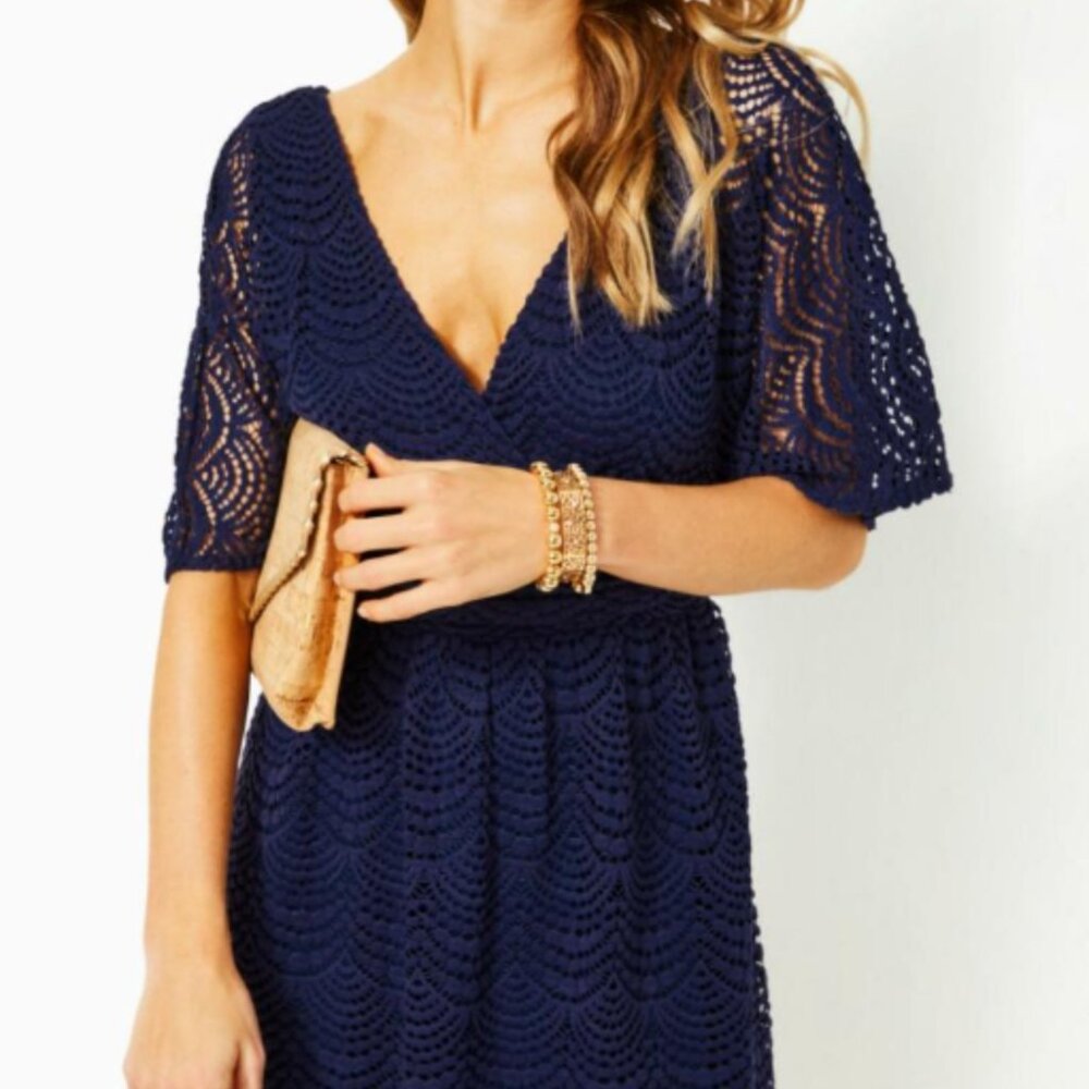 Lilly Pulitzer Romper - Navy Blue, XS